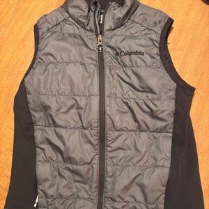 Columbia Charcoal Puffer Vest